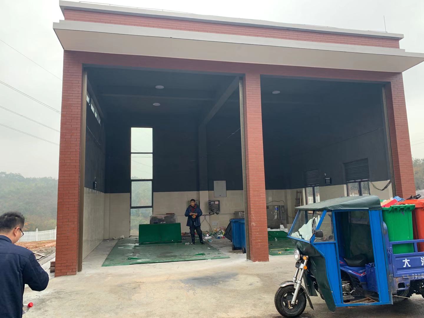 甯鄉衛校地埋側舉站+除臭機