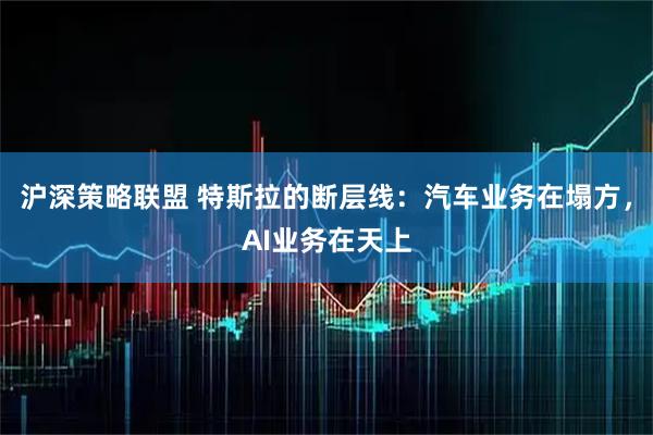 沪深策略联盟 特斯拉的断层线：汽车业务在塌方，AI业务在天上