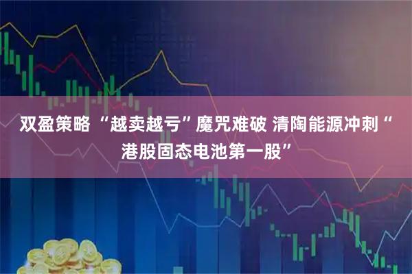 双盈策略 “越卖越亏”魔咒难破 清陶能源冲刺“港股固态电池第一股”