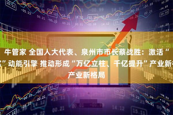 牛管家 全国人大代表、泉州市市长蔡战胜：激活“共富”动能引擎 推动形成“万亿立柱、千亿提升”产业新格局