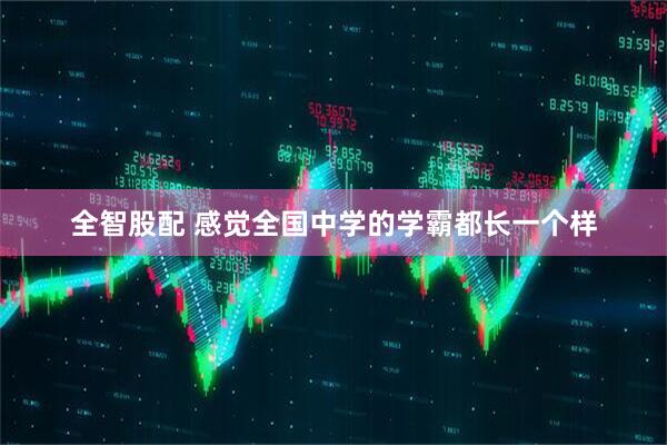 全智股配 感觉全国中学的学霸都长一个样
